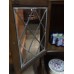 SOLD - Hutch with Leaded Glass